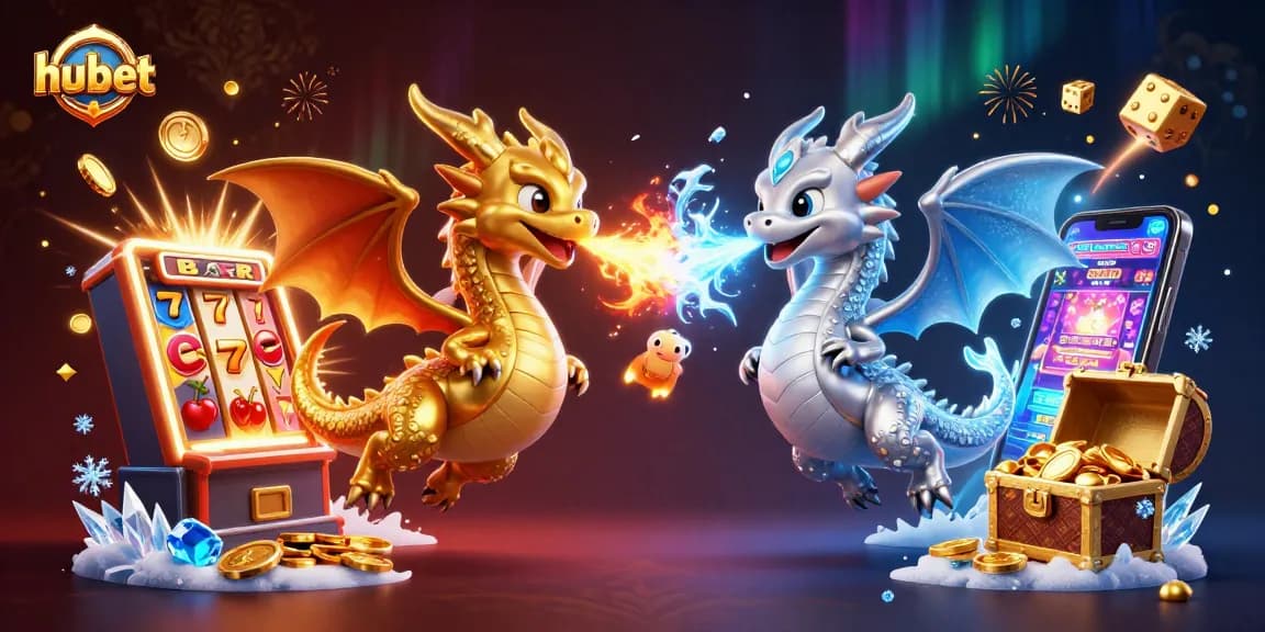 Experience thrilling action at Hubet with enchanting dragons, dynamic jackpots, and vibrant casino elements.