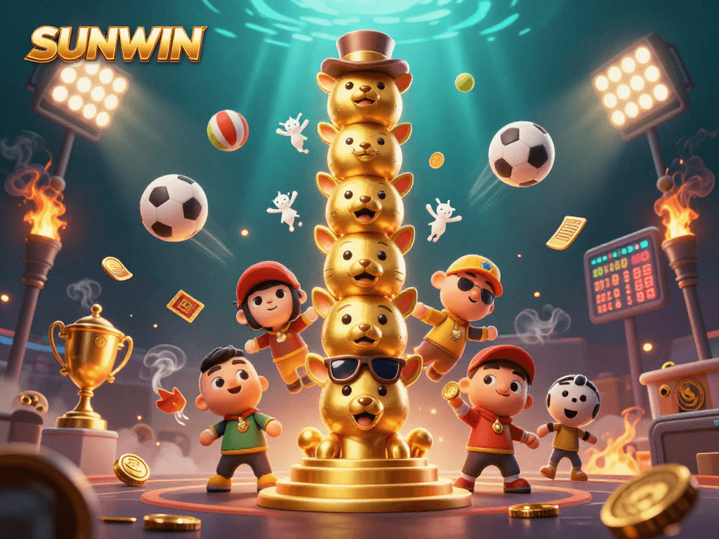 SUNWIN invites players to experience thrilling gaming with vibrant animal totem and dynamic sports elements.