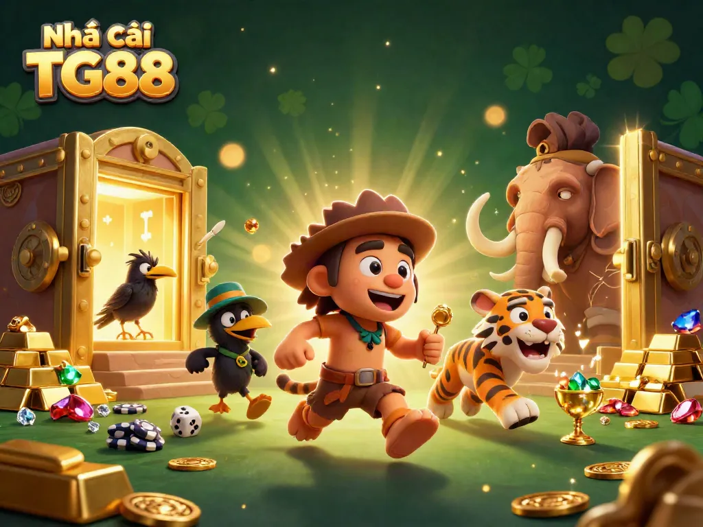 Experience the thrill of winning at Nhà cái TG88, where cavemen battle it out in a rich prehistoric casino.