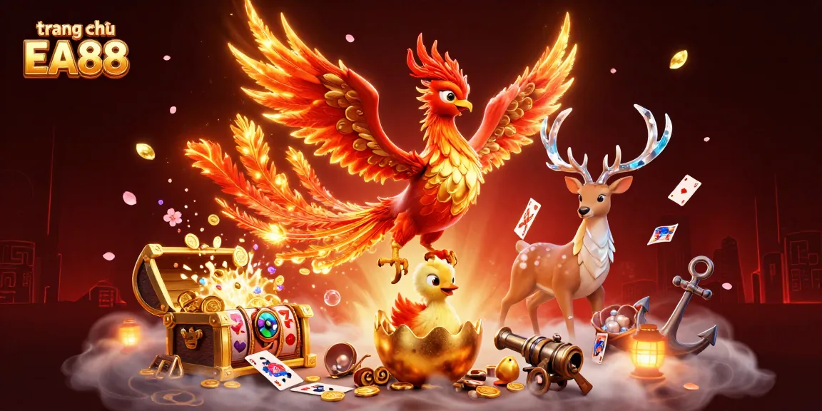 Engage with exciting slots at trang chủ EA88 featuring mythical creatures and vibrant game elements.