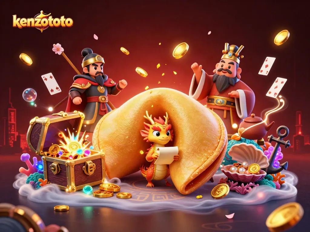 Engage with kenzototo's dynamic gaming environment full of golden rewards and magical elements.