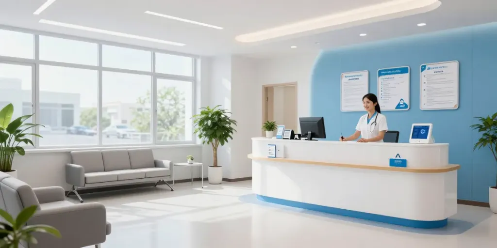situs togel related healthcare services at the wellness center, featuring patient care and doctor consultations.