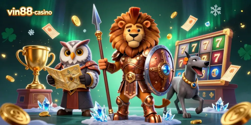 Experience thrilling play at vin88-casino with dynamic slot action and vibrant gaming elements.
