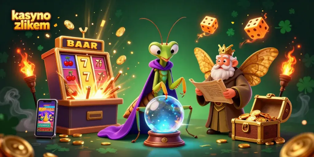 Explore kasyno z blikiem with vibrant 3D casino illustrations filled with winning elements.