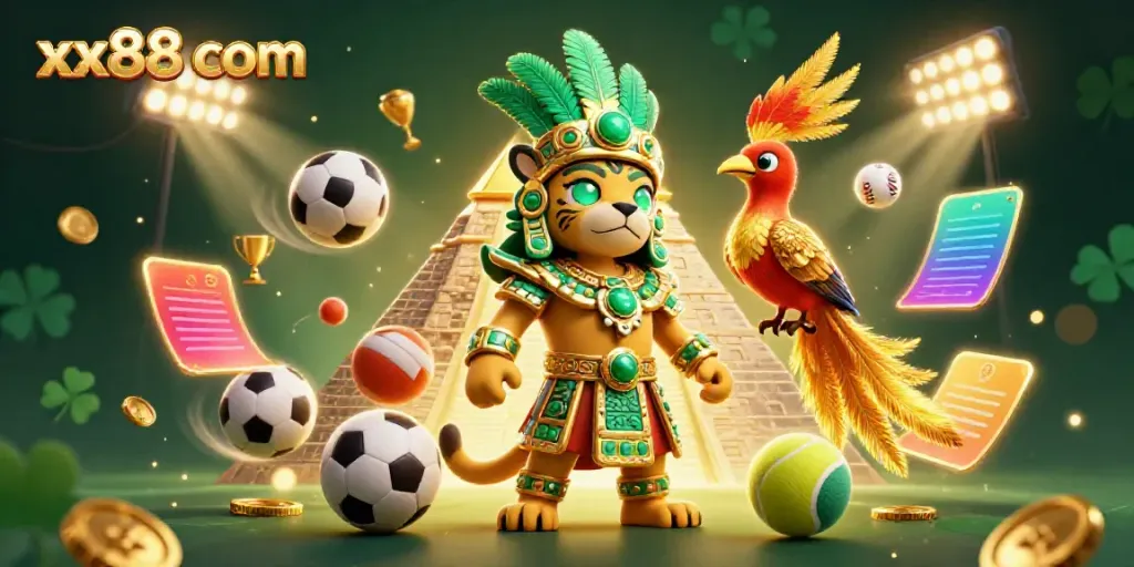 Experience thrilling gaming excitement with xx88 com, capturing the essence of dynamic sports betting atmosphere.