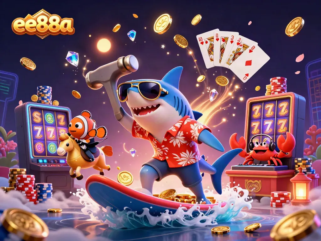 Experience exciting slots action with ee88a, featuring vibrant visuals and dynamic casino elements.