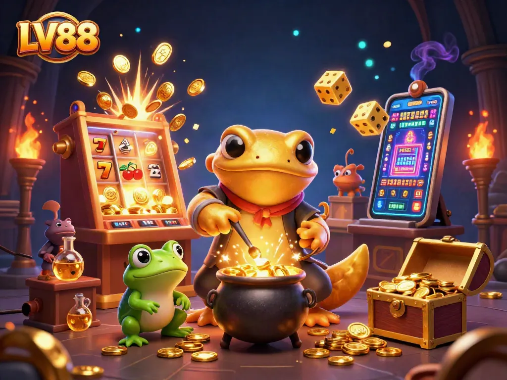 Engage with LV88’s lively online gaming world filled with gold coins, slots, and enchanting characters.