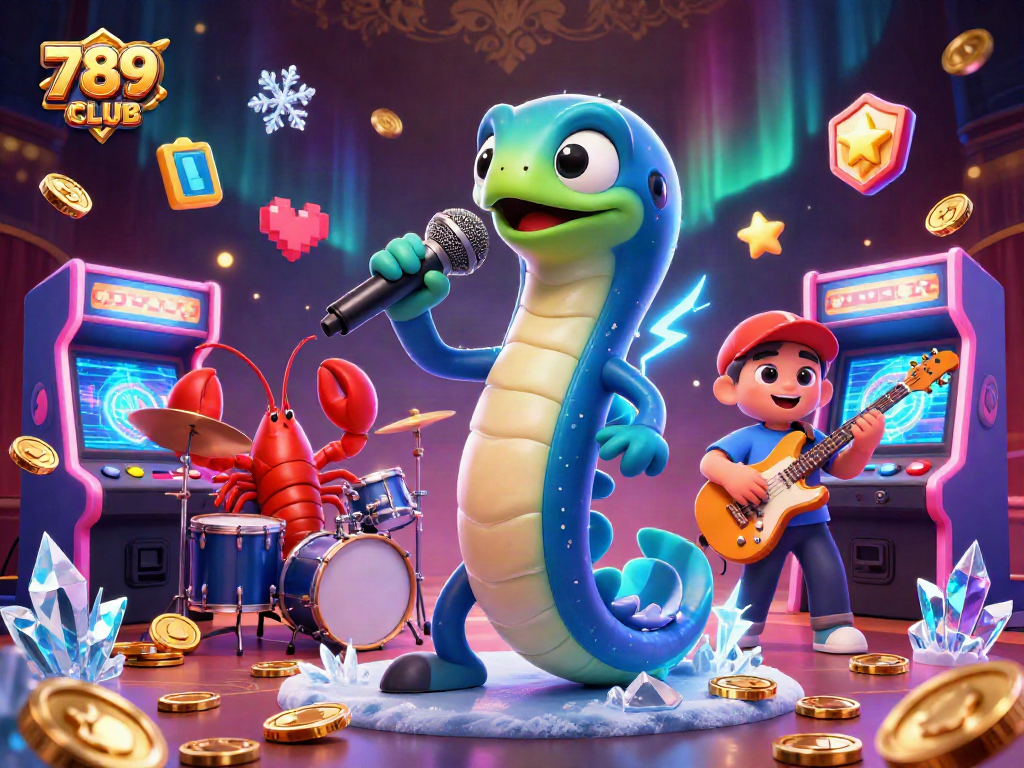 Join the excitement at 789CLUB's underwater casino with vibrant gaming elements.