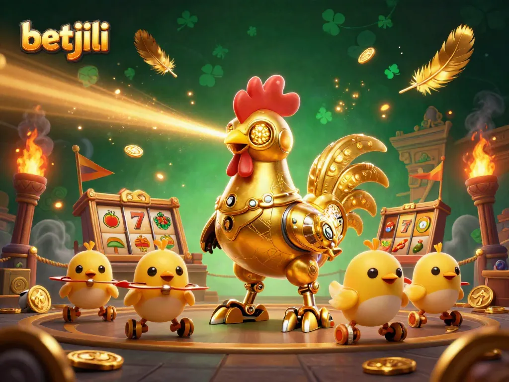 Engage in thrilling betting experiences at betjili with vibrant casino elements and gold coin excitement.