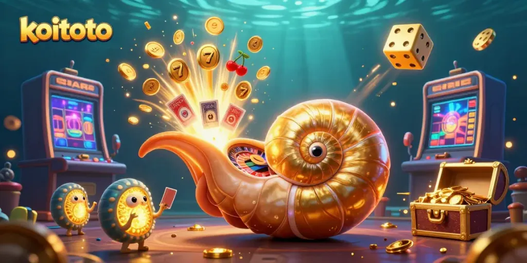 Menangkan jackpot di koitoto dengan permainan slot penuh warna dan karakter fantastis dalam ilustrasi 3D yang dinamis.