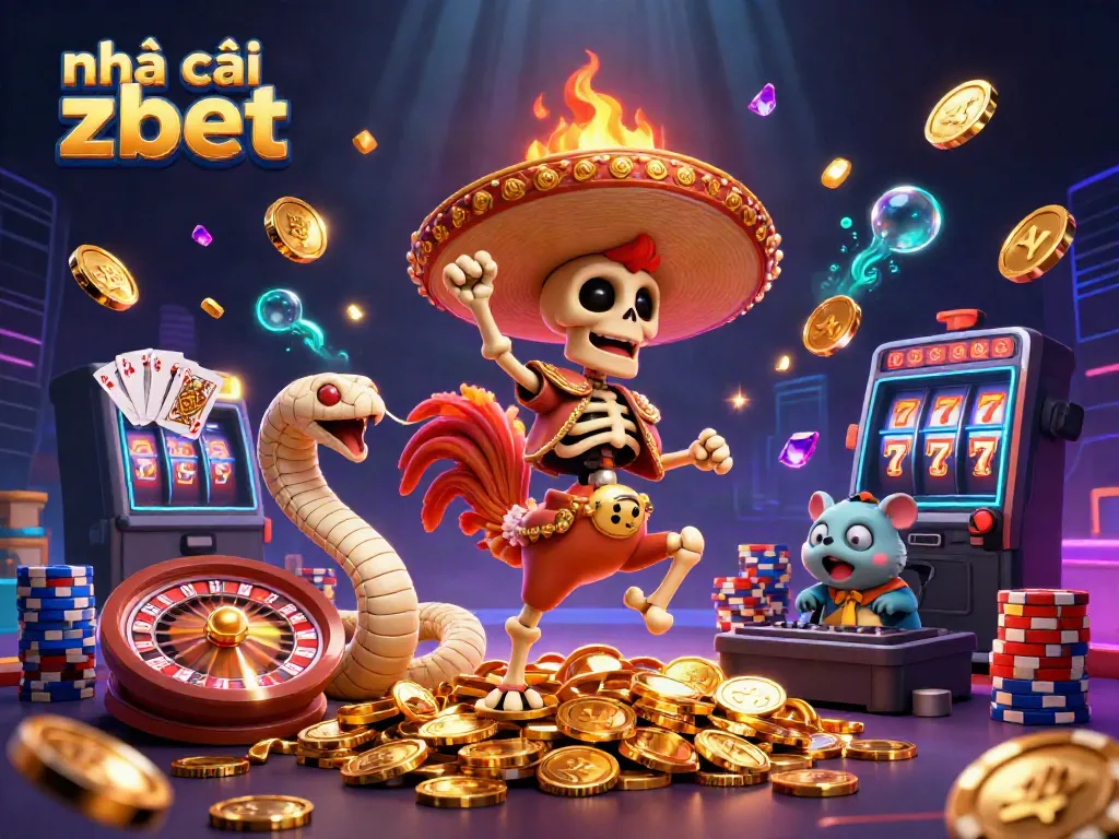 Engage in exciting games with nhà cái zbet, featuring vibrant characters and dynamic casino elements.