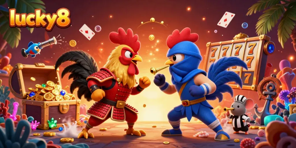 Engage with the thrilling showdown of lucky8 characters at an exciting online casino