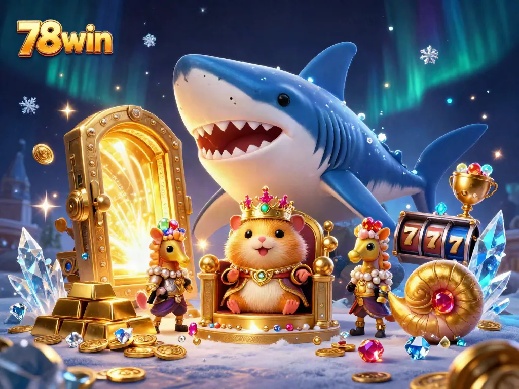 Experience excitement at 78win with vibrant gaming elements, iconic characters, and treasure-filled thrills.